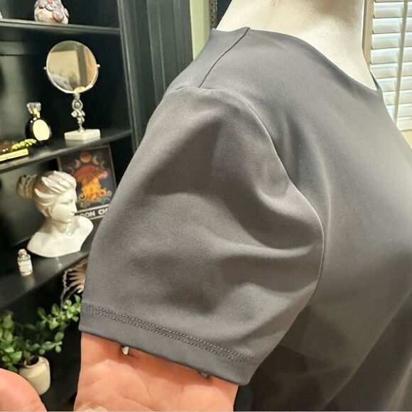 Express Blue Body Contouring Short Sleeve Size Large - Picture 3 of 10